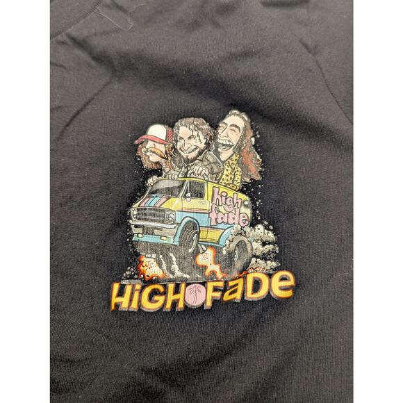 high fade tour shirt, black size small - Picture 2 of 6